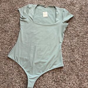 Free People Light Green Bodysuit buttery soft!!!